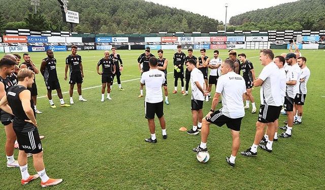 Beşiktaş, Trabzonspor maçı hazırlıklarına devam etti