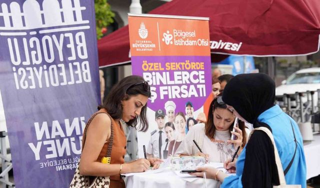 Beyoğlu’nda “Kariyer Fırsatları Buluşması” düzenlendi