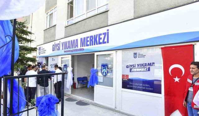 Büyükşehirden üniversite öğrencilerine özel giysi yıkama merkezi