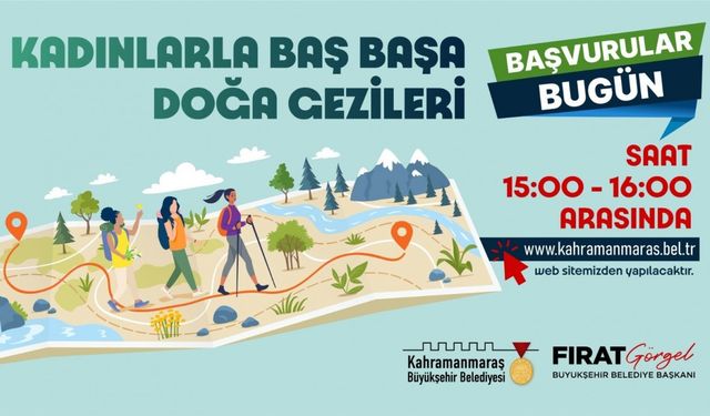 Büyükşehir’in kadınlara yönelik doğa gezilerine yeni başvurular başlıyor