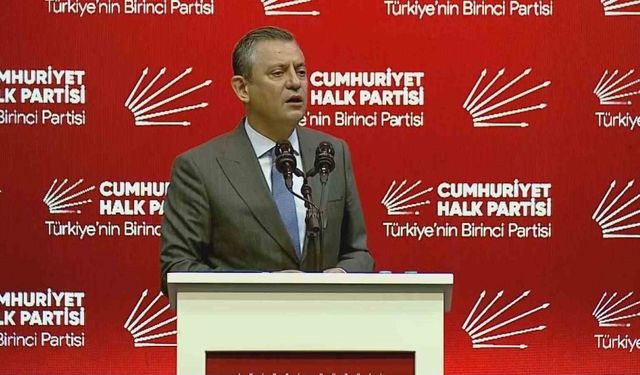 CHP Genel Başkanı Özel: “Erdoğan, ben kendime güveniyorum derse Kasım ayına adar erken seçim yapmaya hazırız”