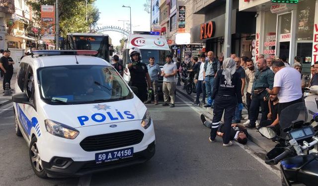 Çorlu’da trafik kazası: 2 yaralı