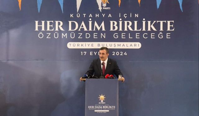 Cumhurbaşkanı Yardımcısı Yılmaz: "Son 21 yılda Kütahya’ya 101 milyar liranın üzerinde yatırım yaptık”