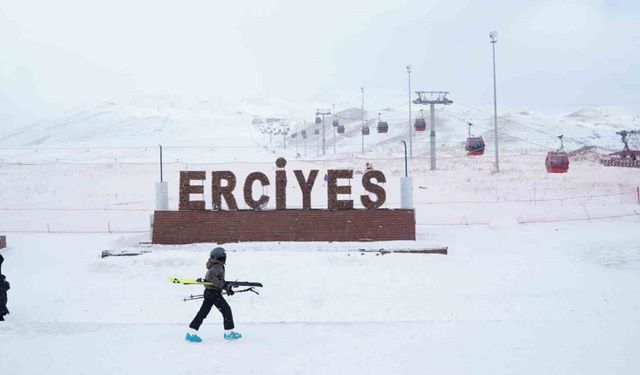 Erciyes’te tesisler bakıma giriyor