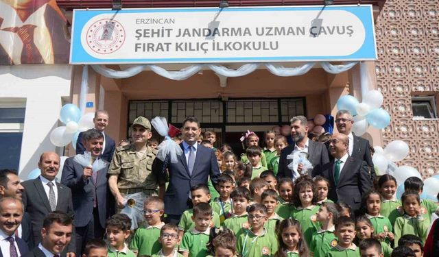 Erzincan’da  ilk ders zili çaldı