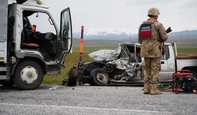 Erzurum jandarma bölgesinde bir ayda 30 trafik kazası