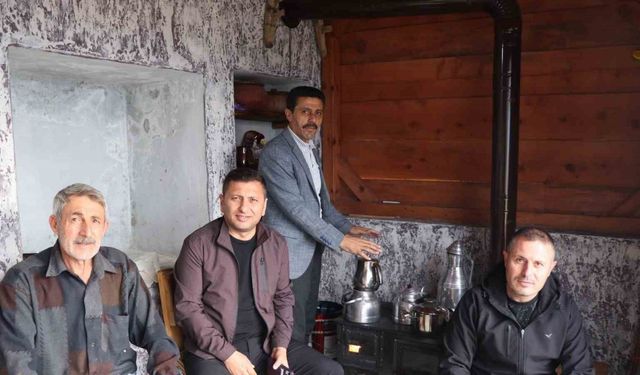 Erzurum’da sıcaklıklar düştü, sobalar kuruldu