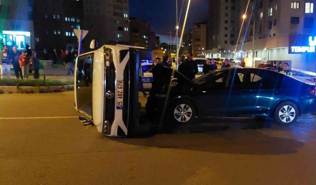 Erzurum’da trafik kazası: 6 yaralı