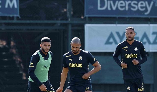 Fenerbahçe, Union SG maçı hazırlıklarını sürdürdü