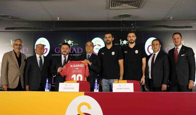 Galatasaray Erkek Voleybol Takımı’nın sırt sponsoru GSYİAD oldu