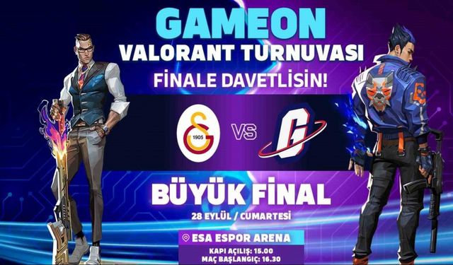 Galatasaray Espor - Galakticos GAMEON VALORANT Turnuvası’nda karşı karşıya gelecek