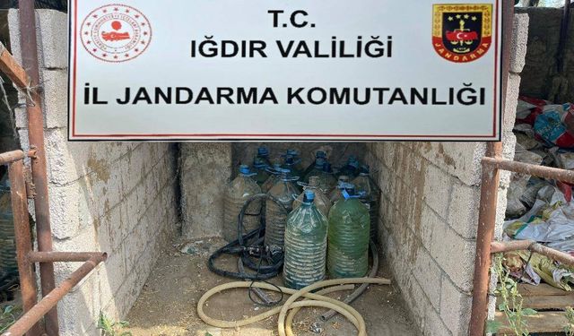 Iğdır’da kaçak akaryakıt operasyonu