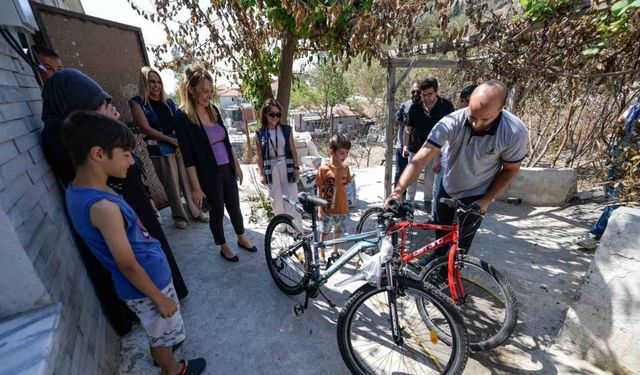 İzmir’de afet sonrası yüzleri güldüren sürpriz