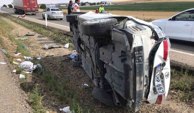 Kırşehir’deki trafik kazası: 5 kişi yaralandı