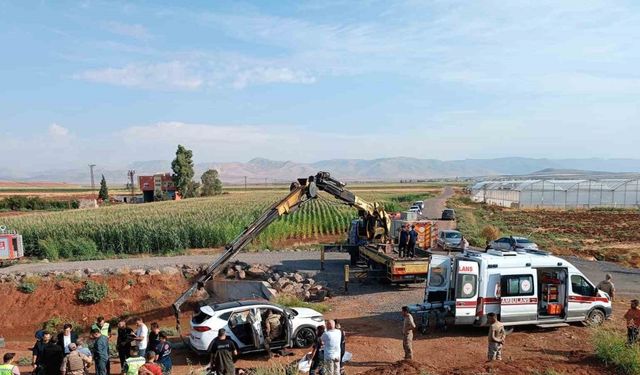 Mardin’de kanala düşen otomobilde 3 kişi hayatını kaybetti