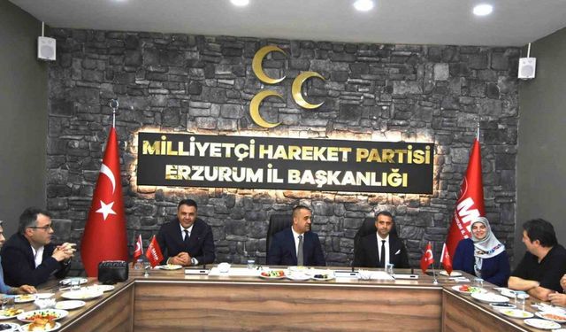 MHP İl Başkanı Yurdagül yeni hizmet binasını tanıttı