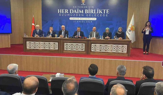 Milli Eğitim Bakanı Tekin, Adıyaman’da istişarelerde bulundu