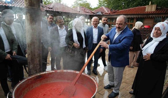 Mustafa Varank salça kazanı başına geçti