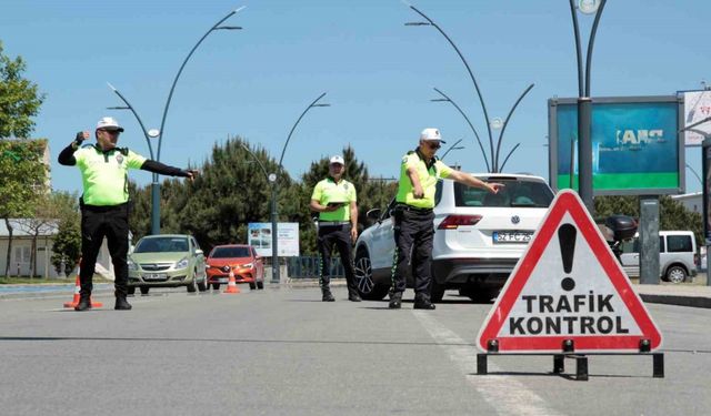 Ordu’da bir haftada 14 binden fazla araç ve sürücüsü denetlendi