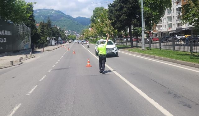 Ordu’da bir haftada yaklaşık 13 bin araç ve sürücüsü denetlendi