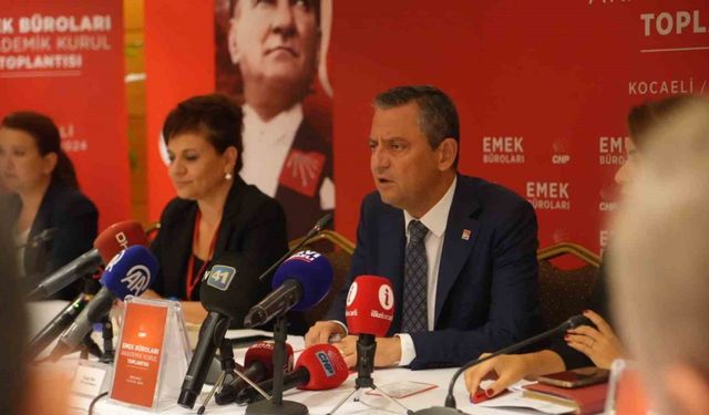 Özgür Özel: "2025 yılının Kasım ayı sayın Erdoğan’a bir çağrı yaptığımız tarihtir"