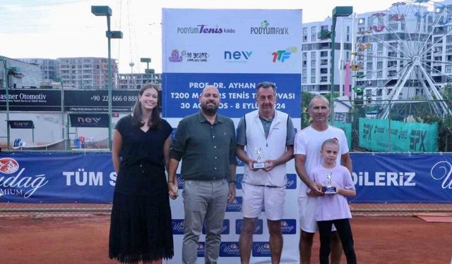 Prof. Dr. Ayhan Kızıl T200 Masters Tenis Turnuvası’nda 7. yılın şampiyonları belli oldu