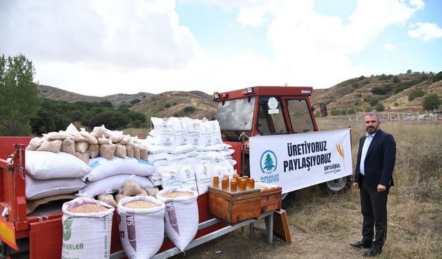 Pursaklar Belediyesi üretiyor, ürettiğini ihtiyaç sahipleriyle paylaşıyor