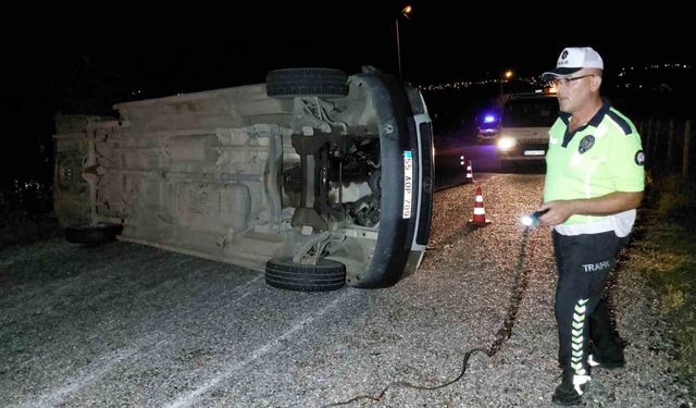 Samsun’da fındık işçilerini taşıyan minibüs devrildi: 18 yaralı