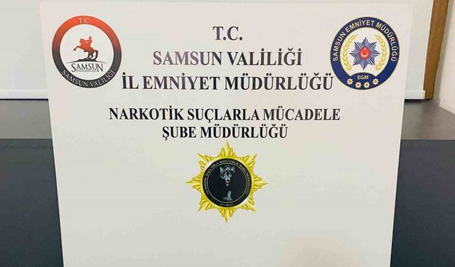 Samsun’da uyuşturucu operasyonu: 2 gözaltı