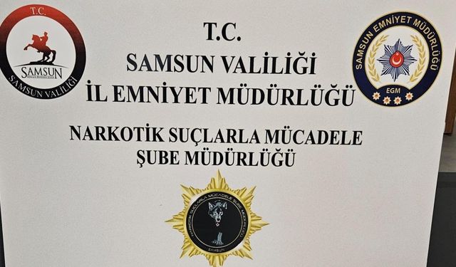 Samsun’da uyuşturucu operasyonu: 6 gözaltı