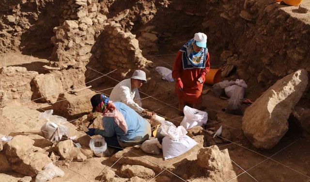 Şanlıurfa’da Göbeklitepe kadar eski Sayburç Ören Yeri’nde kazı çalışmaları sürüyor