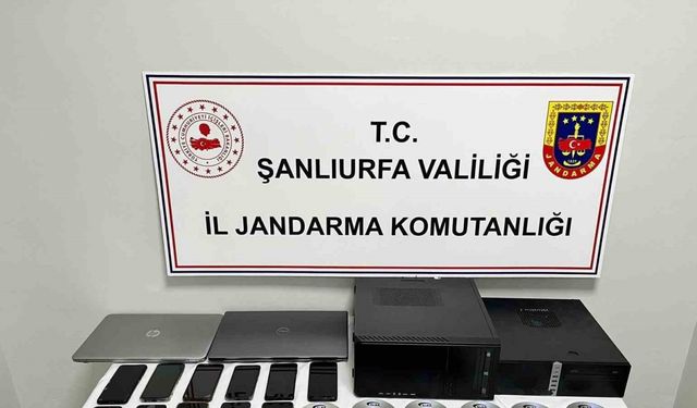 Şanlıurfa’da sahte siteler üzerinden dolandırıcılık yapanlara operasyon: 10 gözaltı