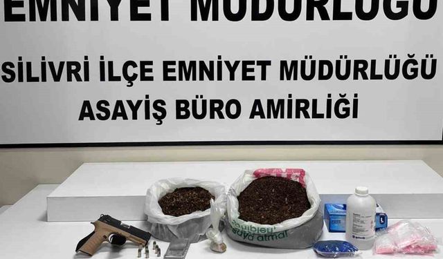 Silivri’de uyuşturucu operasyonu: 2 gözaltı