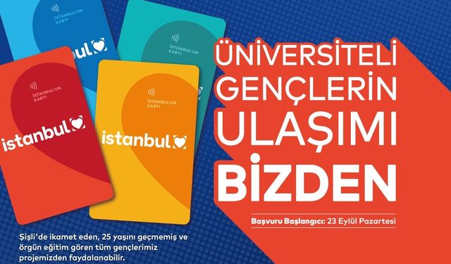 Şişli Belediyesi üniversite öğrencilerine ulaşım desteği sağlayacak