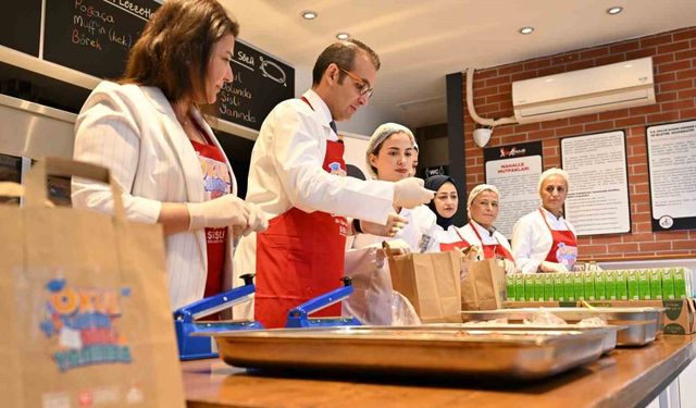 Şişli’de “Bir Öğün Bizden” projesi: Her gün bin 500 öğrenciye gıda paketi