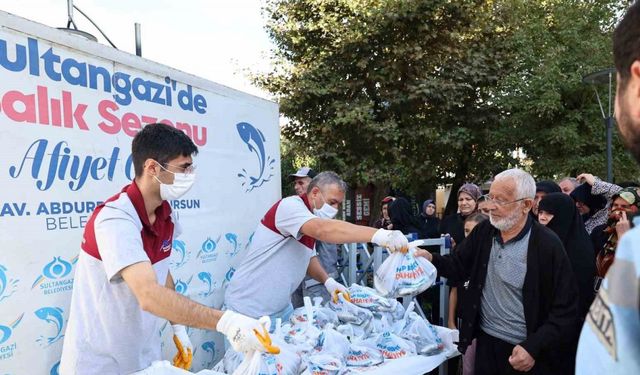 Sultangazi’de balık sezonunun bereketi yaşanıyor