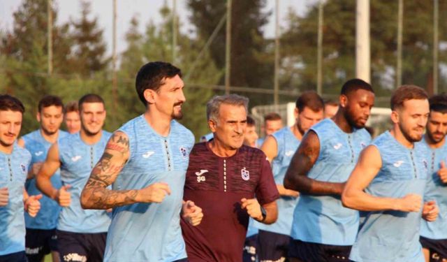 Trabzonspor, Beşiktaş maçı hazırlıklarını sürdürdü