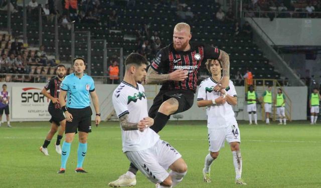 Trendyol 1. Lig: Çorum FK: 1 - Sakaryaspor: 1