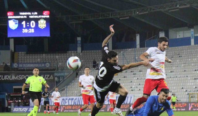 Trendyol 1. Lig: Erzurumspor FK: 3 - Yeni Malatyaspor: 0