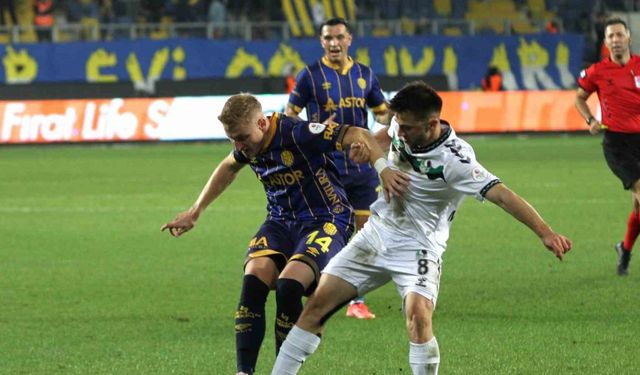 Trendyol 1. Lig: MKE Ankaragücü: 2 - Sakaryaspor: 1