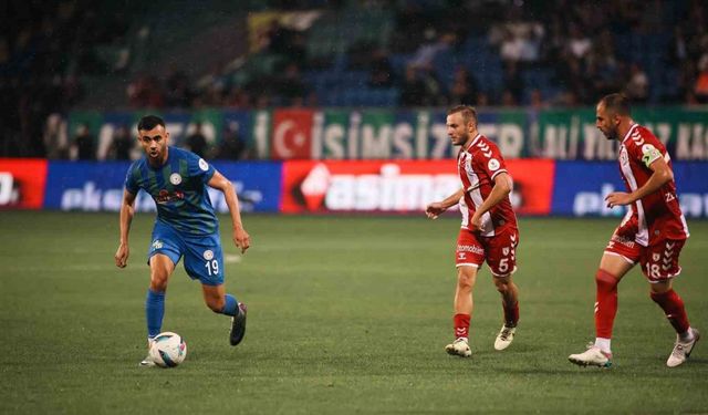 Trendyol Süper Lig: Çaykur Rizespor: 0 - Samsunspor: 1 (Maç sonucu)