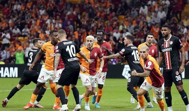 Trendyol Süper Lig: Galatasaray: 1 - Gaziantep FK: 0 (Maç devam ediyor)