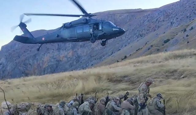 Tunceli’de jandarmadan operasyon: 13 mağara ve 17 sığınakta malzemeler ele geçirildi