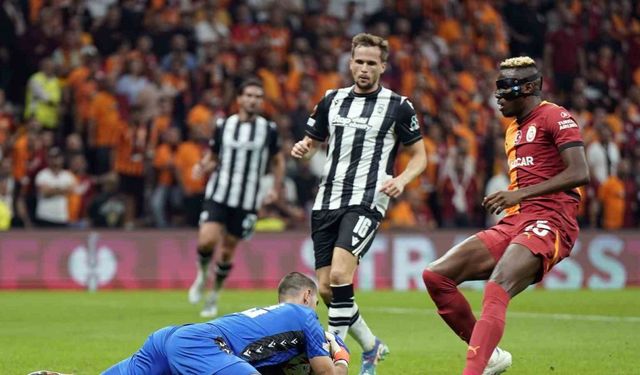 UEFA Avrupa Ligi: Galatasaray: 0 - PAOK: 0 (İlk yarı)