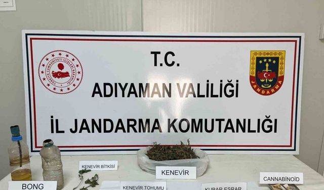 Uyuşturucu operasyonunda 1 şahıs gözaltına alındı