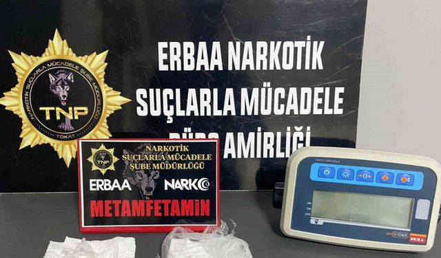 Uyuşturucu tacirinin kantar hilesi Tokat emniyetinin gözünden kaçmadı