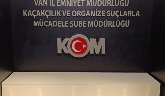 Van’da 66 milyon TL değerinde kaçak altın ele geçirildi