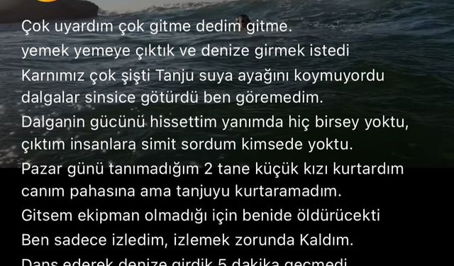 Yetimhanede başlayan hayatı 42 sene sonra denizde son buldu