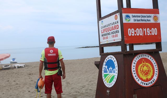 Sakarya'da cankurtaranlar 35 kişiye "can simidi" oldu