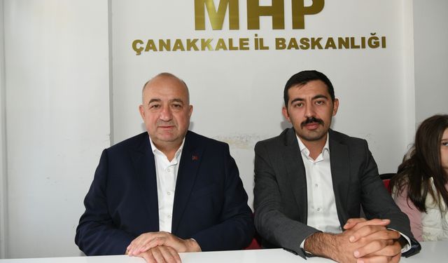 AK Parti Çanakkale Milletvekili Gider'den MHP İl Başkanı İmamoğlu'na ziyaret